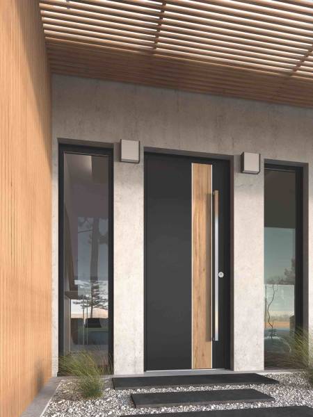 Installation d'une porte d'entrée K-LINE sur Biganos Nord Bassin